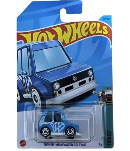 HOT WHEELS - Tooned Volkswagen Golf MK1