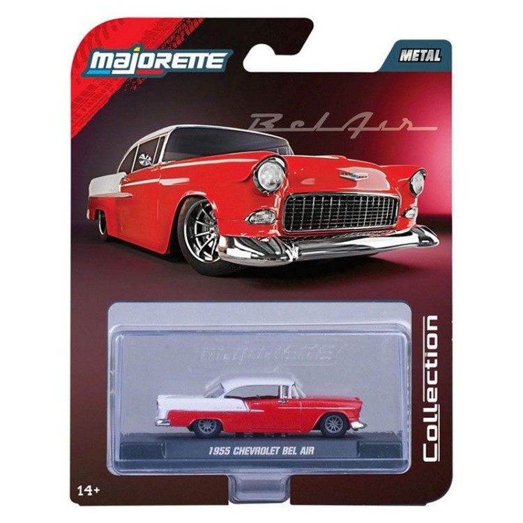 Majorette Collection - 1955 Chevrolet Bel Air (Czerwony)