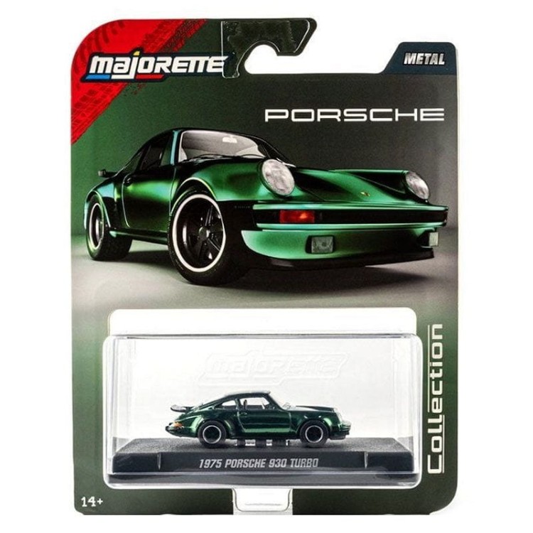 Majorette Collection - 1975 Porsche 930 Turbo (Zielony)