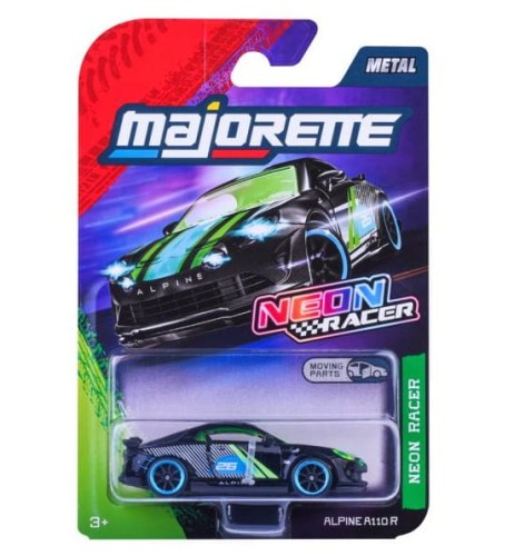 Majorette Neon Racer Premium Cars - Alpine A110 R