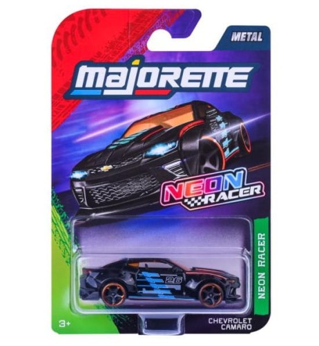 Majorette Neon Racer Premium Cars - Chevrolet Camaro