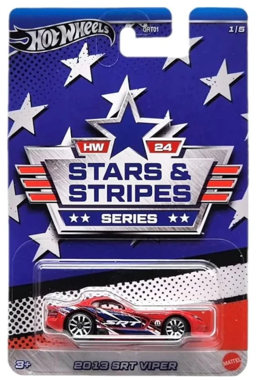 Hot Wheels Stars &amp; Stripes - 2013 Srt Viper
