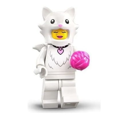 LEGO Minifigures Seria 28 - Kot/Fluffy Cat Costume (71051-2)