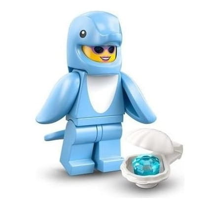 LEGO Minifigures Seria 28 - Delfin/Dolphin Costume (71051-9)