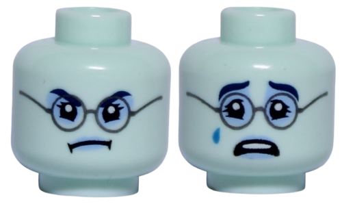 Lego Główka Dwustronna, Damska, Okulary