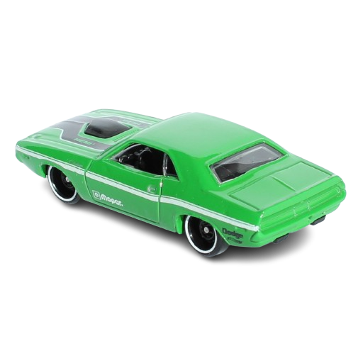 Hot Wheels - '70 Dodge Hemi Challenger Zielony (Luz)2