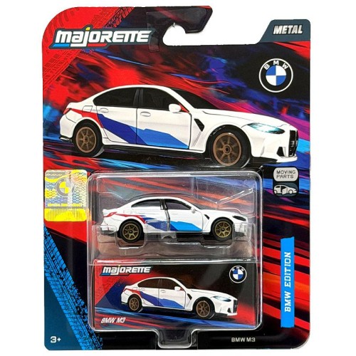 Majorette BMW Deluxe Cars - BMW M3 (Złote felgi).jpg