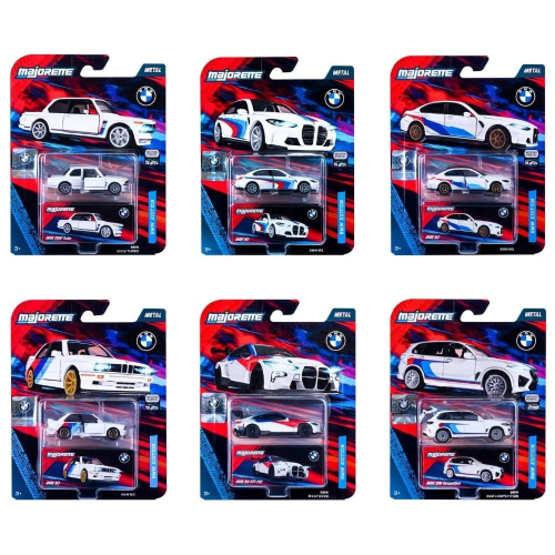 Majorette BMW Deluxe Cars - Zestaw 6 modeli