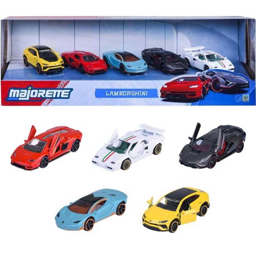 Majorette Lamborghini Edition Giftpack - zestaw 5 Pojazdów