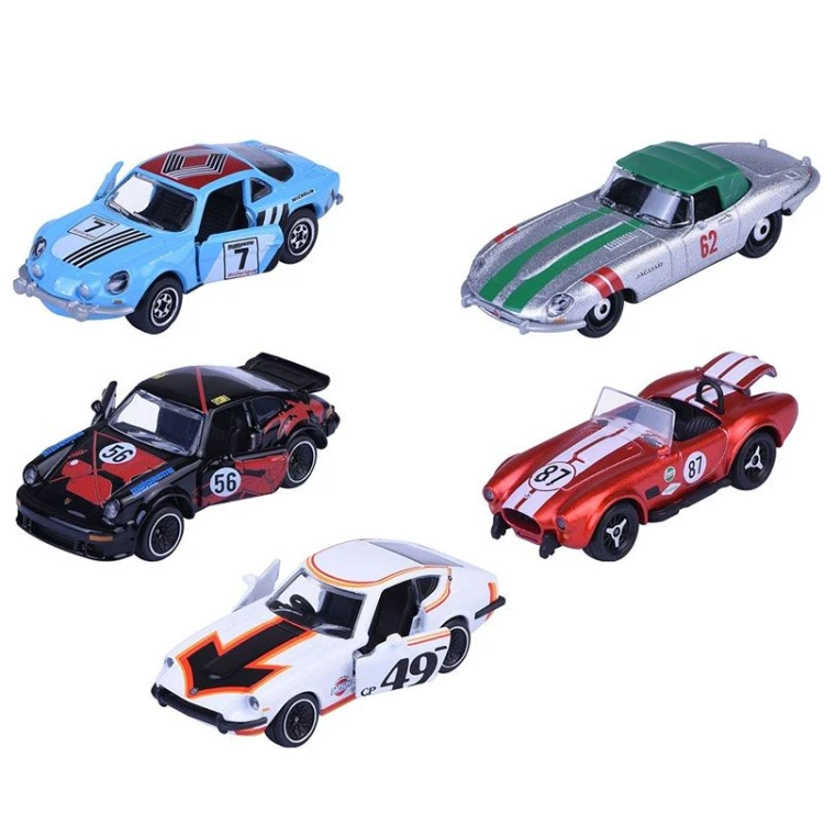 Majorette Vintage Racing Giftpack - zestaw 5 Pojazdów-1