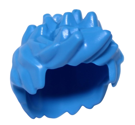 Lego Włosy Krótkie Jeżyk Ciemno Lazurowe