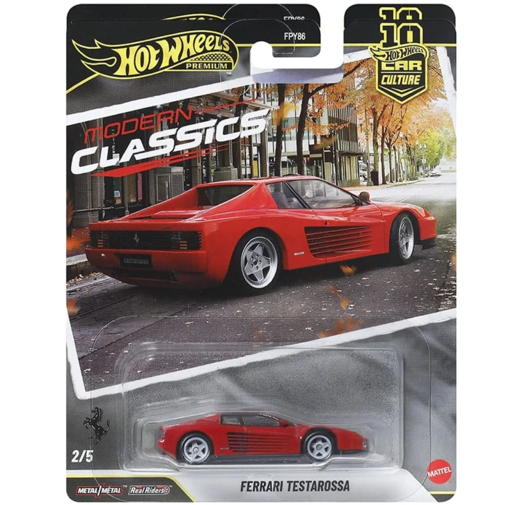 Hot Wheels Premium - Ferrari Testarossa