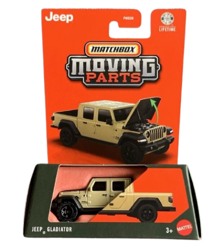 MATCHBOX Moving Parts - Jeep Gladiator