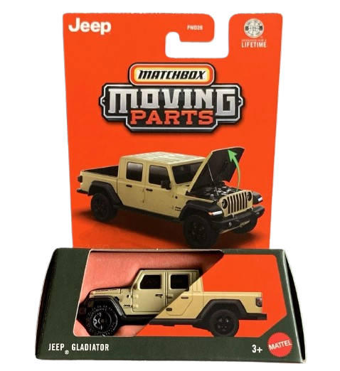 MATCHBOX Moving Parts - Jeep Gladiator