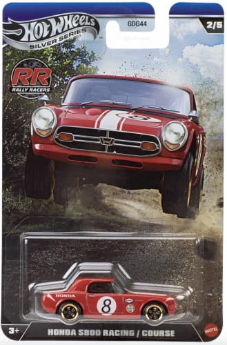 Hot Wheels Silver Series Rally Racers - Honda S800 Racing / Course (2/5)