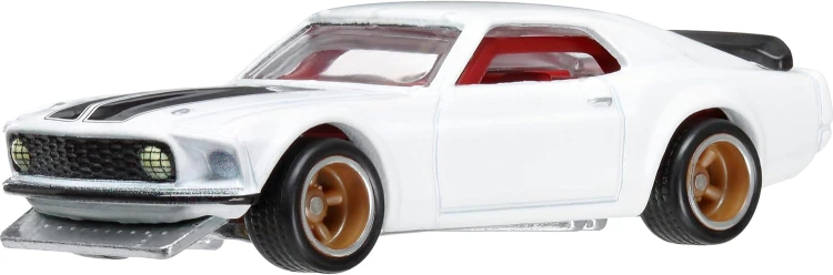 Hot Wheels Premium - 1969 Ford Mustang Boss 302 (Luz)