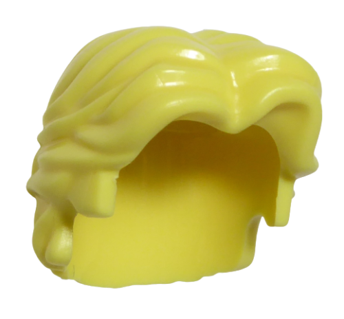 Lego Włosy Krótkie Męskie Jasno Żółte