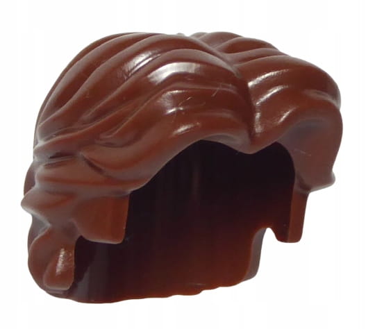 Lego Włosy Krótkie Męskie Brązowe