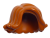 Lego Włosy Półdługie Damskie Ciemno Pomarańczowe