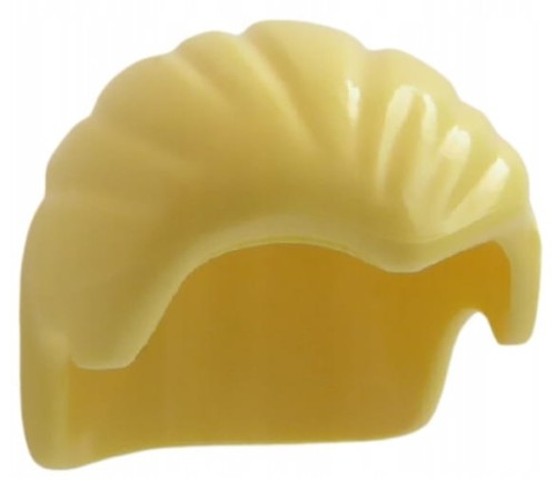 Lego Włosy Krótkie Męskie Jasno Żółte