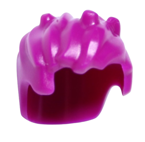 Lego Włosy Krótkie Męskie Magenta