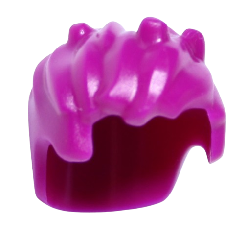 Lego Włosy Krótkie Męskie Magenta