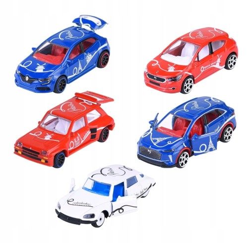 Majorette Giftpack French Touch - zestaw 5 Pojazdów