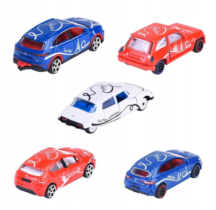 Majorette Giftpack French Touch - zestaw 5 Pojazdów