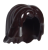 Lego Włosy Półdługie Ciemno Brązowe