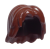 Lego Włosy Półdługie Brązowe