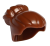 Lego Włosy Kok Brązowy
