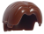 Lego Włosy Krótkie, Przedziałek na Środku, Brązowy
