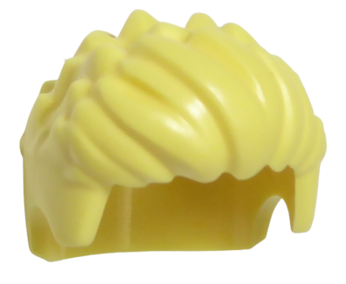 Lego Włosy Krótkie Męskie Jasno Żółte
