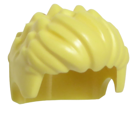 Lego Włosy Krótkie Męskie Jasno Żółte