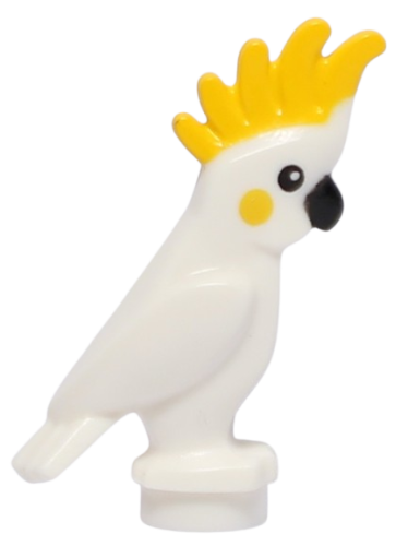Lego Zwierzęta Biała Papuga/Kakadu