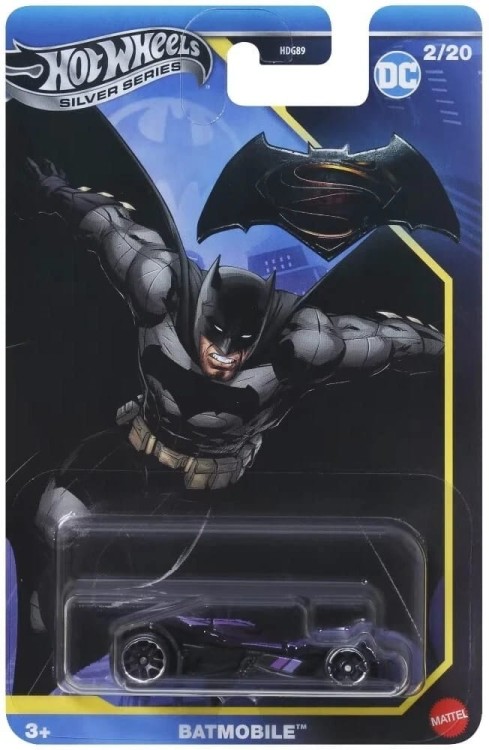 Hot Wheels Silver Series DC Batman - Batmobile