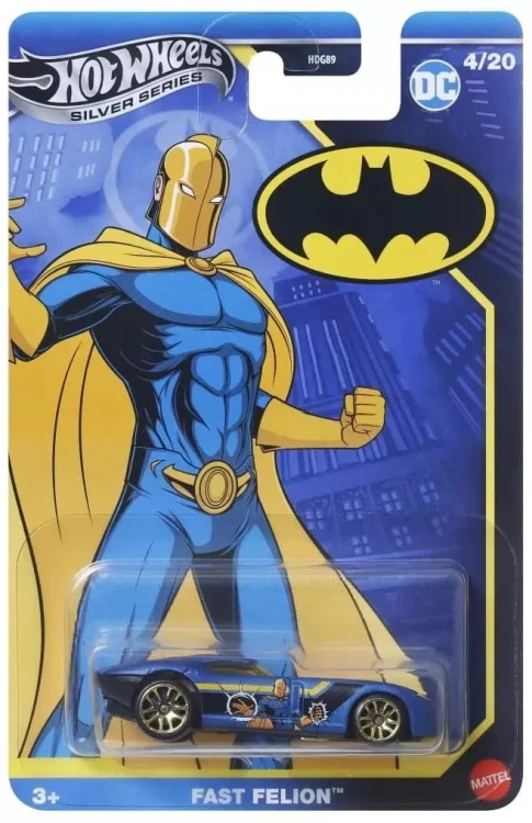Hot Wheels Silver Series DC Batman - Fast Felion