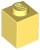 Lego klocek 1x1 jasny żółty