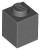 Lego klocek 1x1 ciemny szary