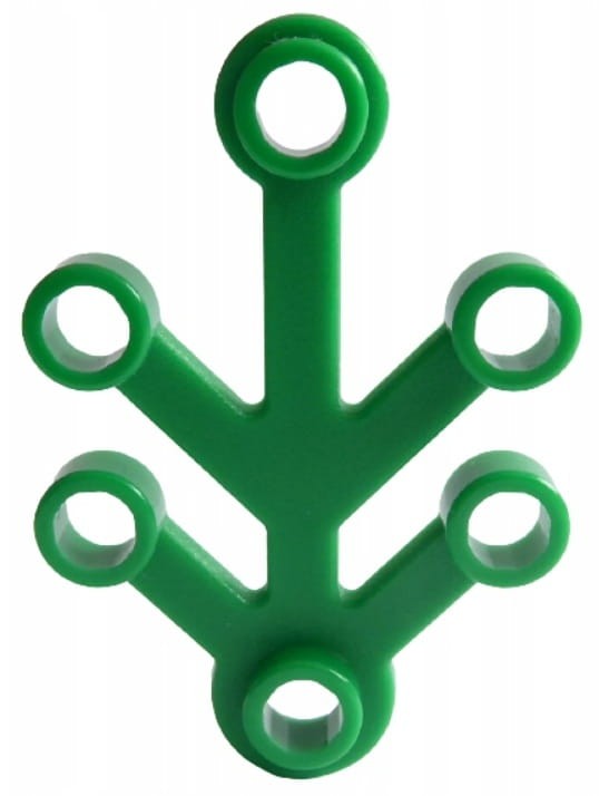 Lego liść mały 4x3 zielony