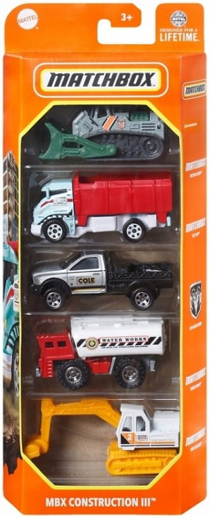 MATCHBOX 5Pak - MBX Construction III (HVT77)