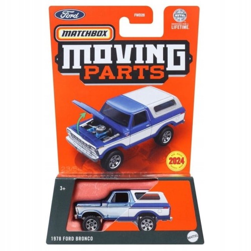 MATCHBOX Moving Parts - 1978 Ford Bronco