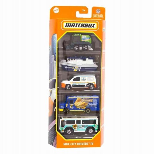 MATCHBOX 5Pak - MBX City Drivers IV (HVT64)