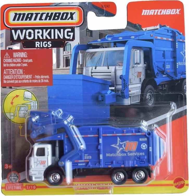 MATCHBOX Working Rigs - Garbage King XL