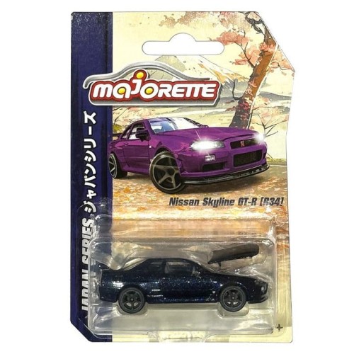 Majorette Japan Series - Nissan Skyline GT-R (R34)
