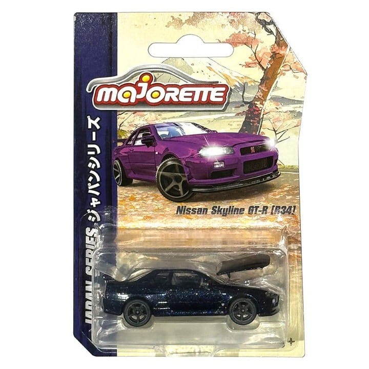 Majorette Japan Series - Nissan Skyline GT-R (R34)