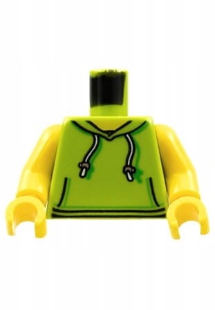 Lego City Tors Bluza z kapturem bez rękawków - przód