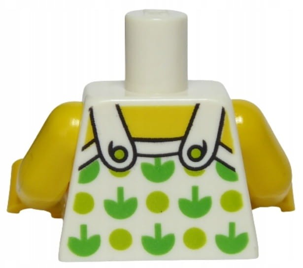 Lego City Tors Bluzka na ramiączkach w jabłka -tył