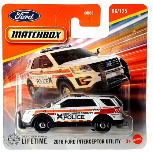MATCHBOX - 2016 Ford Interceptor Utility
