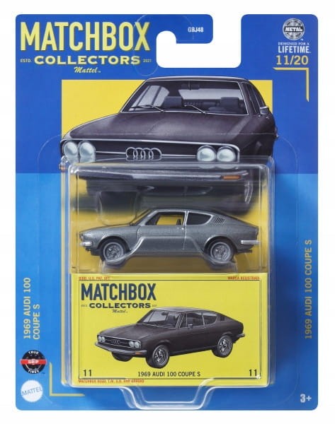 MATCHBOX Collectors - 1969 Audi 100 Coupe S